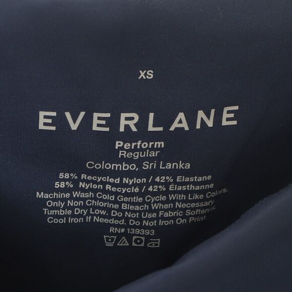 EVERLANE Perform Legging XS Regular 28.5" Atlantic Blue Stretch Athletic NWT B26 - Picture 5 of 5